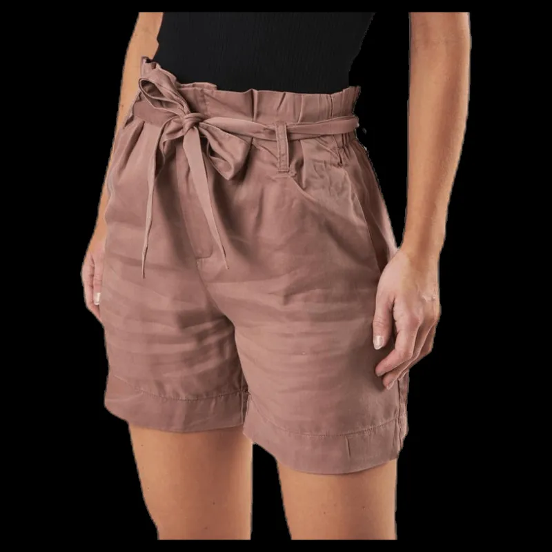 Sale Only Kira Belt Shorts Brown Brun