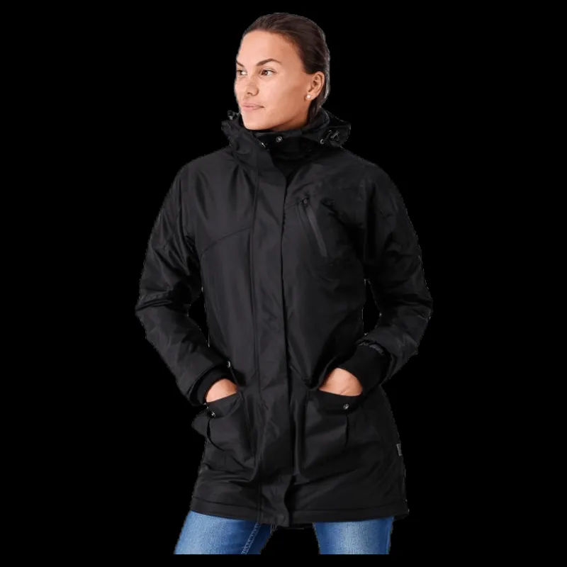 2117 of Sweden Kiruna Parka Black New