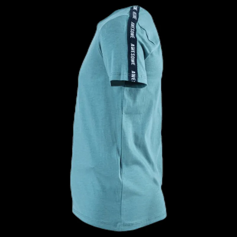 Name It Kito Ss Top Blue Svart Outlet