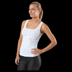 Pieces Kitte Tank Top White Vit Clearance
