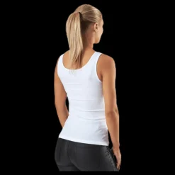 Pieces Kitte Tank Top White Vit Clearance