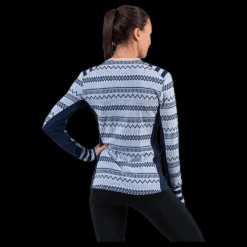 Kari Traa Åkle Long Sleeve Shirt Blue Blå Clearance