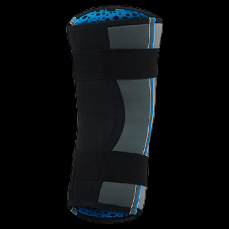 Best Rehband Knäskydd x-stabil med patellastöd Core Line Blue/Grey Blå och Grå