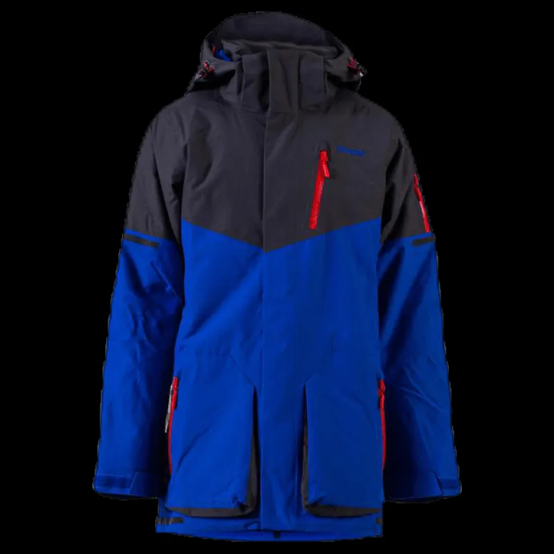 Sale Bergans of Norway Knyken Insulated Youth Jacket Blue/Grey Blå och Grå
