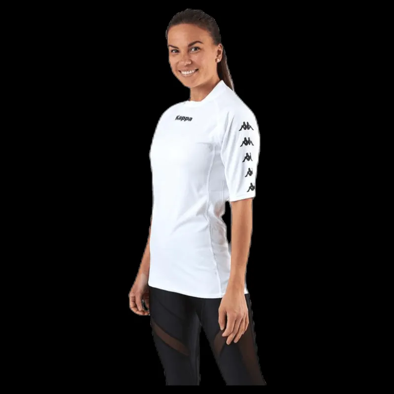 Kappa Kombat Traning S/S White Vit Best