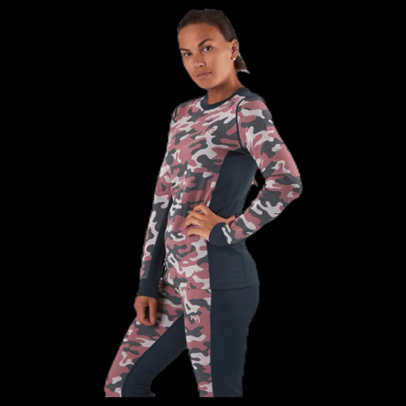 Kari Traa Kongle Long Sleeve Shirt Blue/Patterned Blå och Mönstrad Clearance