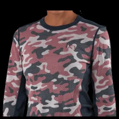 Kari Traa Kongle Long Sleeve Shirt Blue/Patterned Blå och Mönstrad Clearance