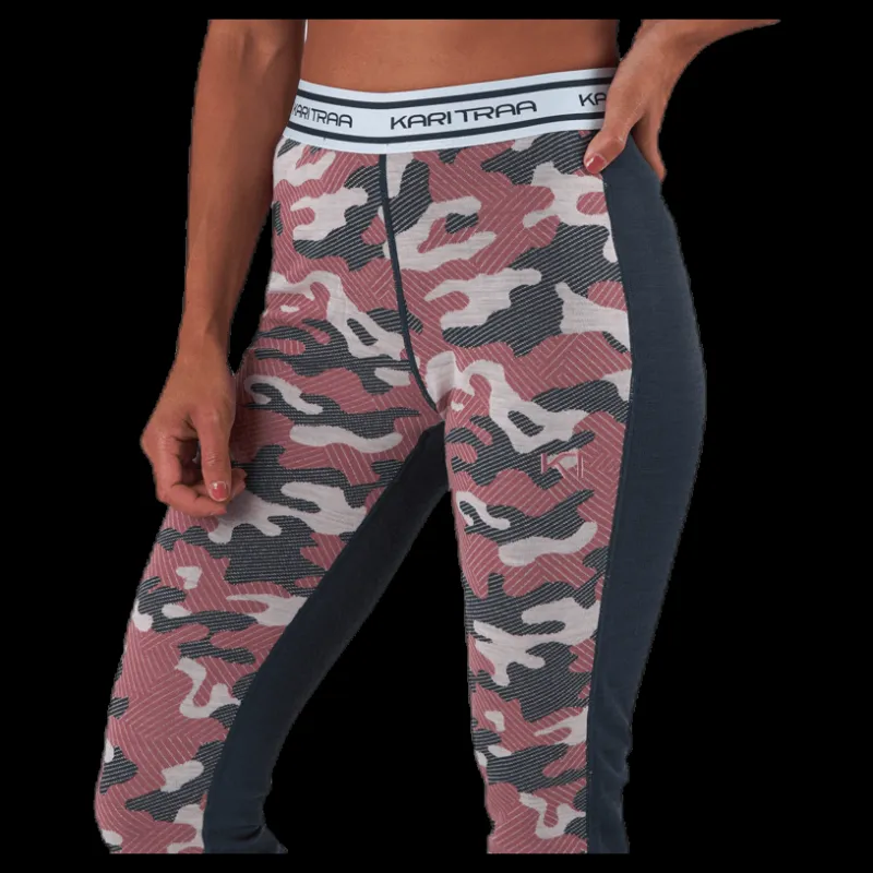 Clearance Kari Traa Kongle Pant Blue/Patterned Blå och Mönstrad