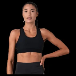 BLACC Koray Rib Bra Black Svart Discount