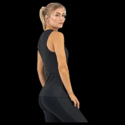 BLACC Koray Rib Tank Black Svart Sale