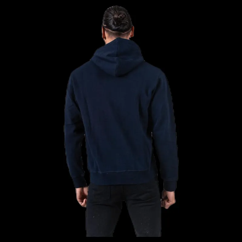 Sale Vinson Polo Club Krew Sweatshirt Full Zip Blue Blå