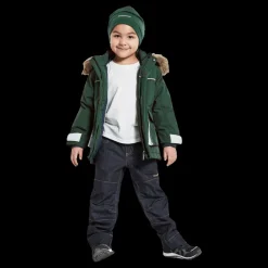 Didriksons Kure Kids Parka 5 Green Grön Online