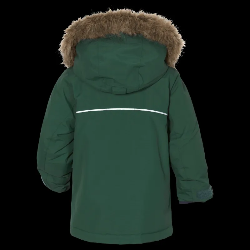 Didriksons Kure Kids Parka 5 Green Grön Online