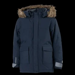 Hot Didriksons Kure Kids Parka 4 Navy Blå