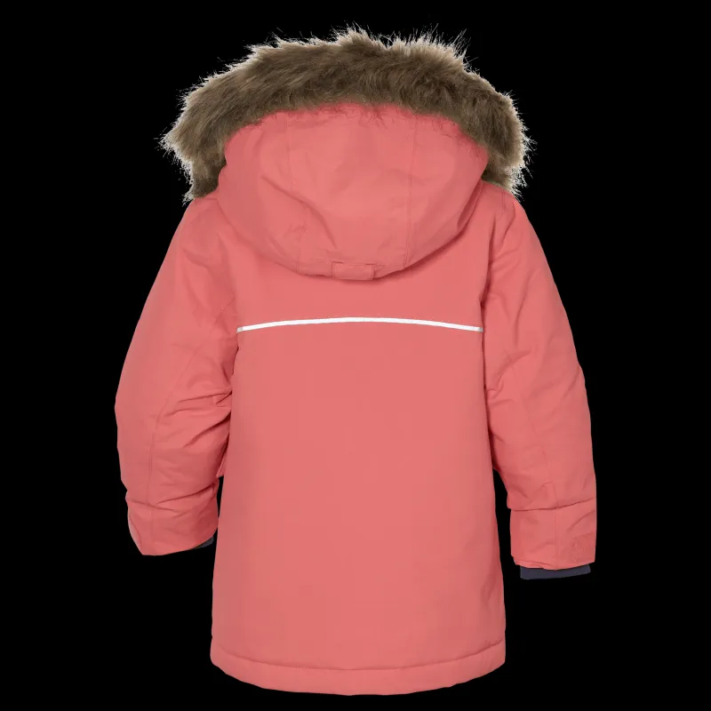 Sale Didriksons Kure Kids Parka 5 Pink Rosa