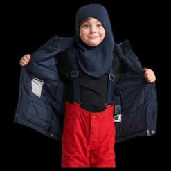 Didriksons Kure Kid's Parka Blue Blå Best