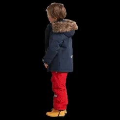 Didriksons Kure Kid's Parka Blue Blå Best