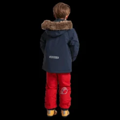 Didriksons Kure Kid's Parka Blue Blå Best