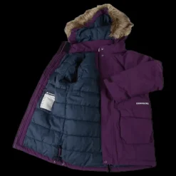 New Didriksons Kure Kid's Parka Purple Lila