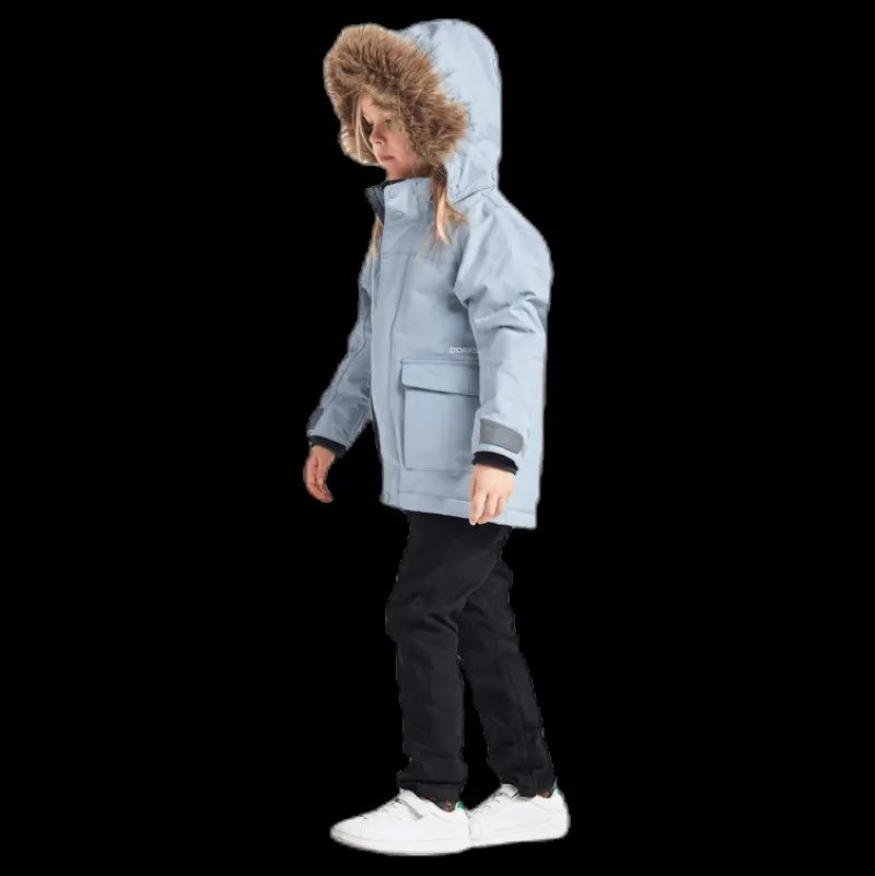 New Didriksons Kure Parka 3 Blue Blå