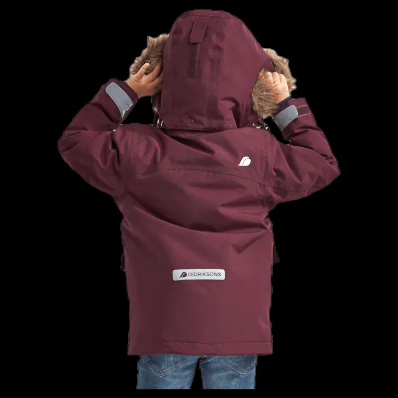Didriksons Kure Parka 3 Purple Lila Hot