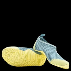 New adidas Kurobe Shoes Ash Grey / Dash Green / Yellow Tint Grå