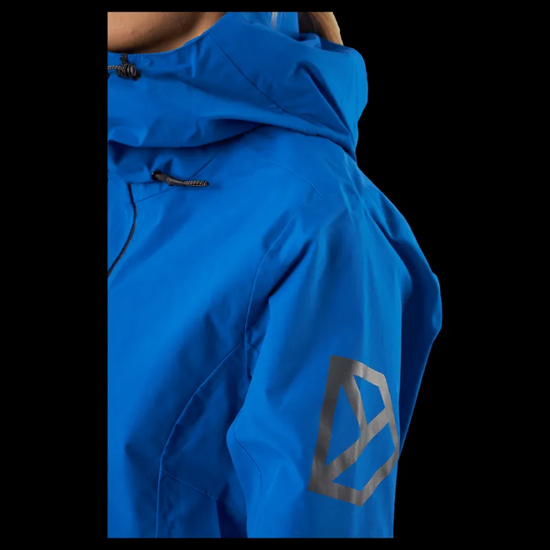 Didriksons Kya Wns Jkt 2 Blue Blå Outlet