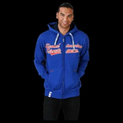 Online Marine La Rochelle Zip Hood Blue Blå