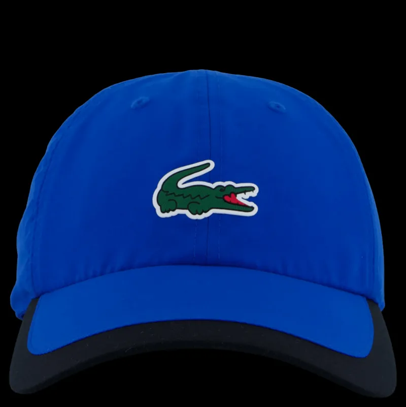 Lacoste Sport Lacoste Cap Marina/black Svart Discount