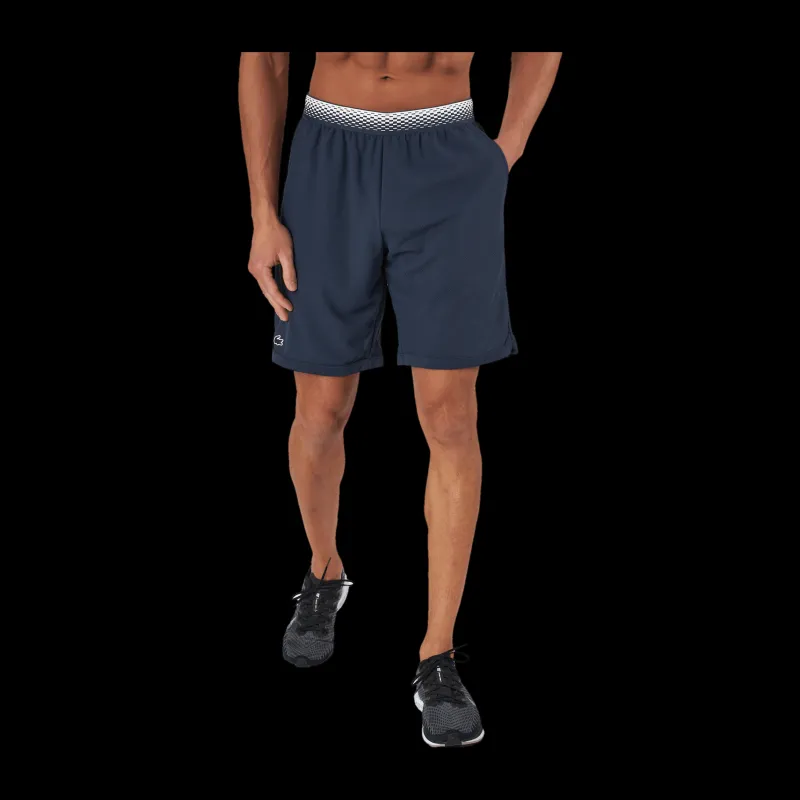 Outlet Lacoste Sport Lacoste Shorts Night Blue Blå