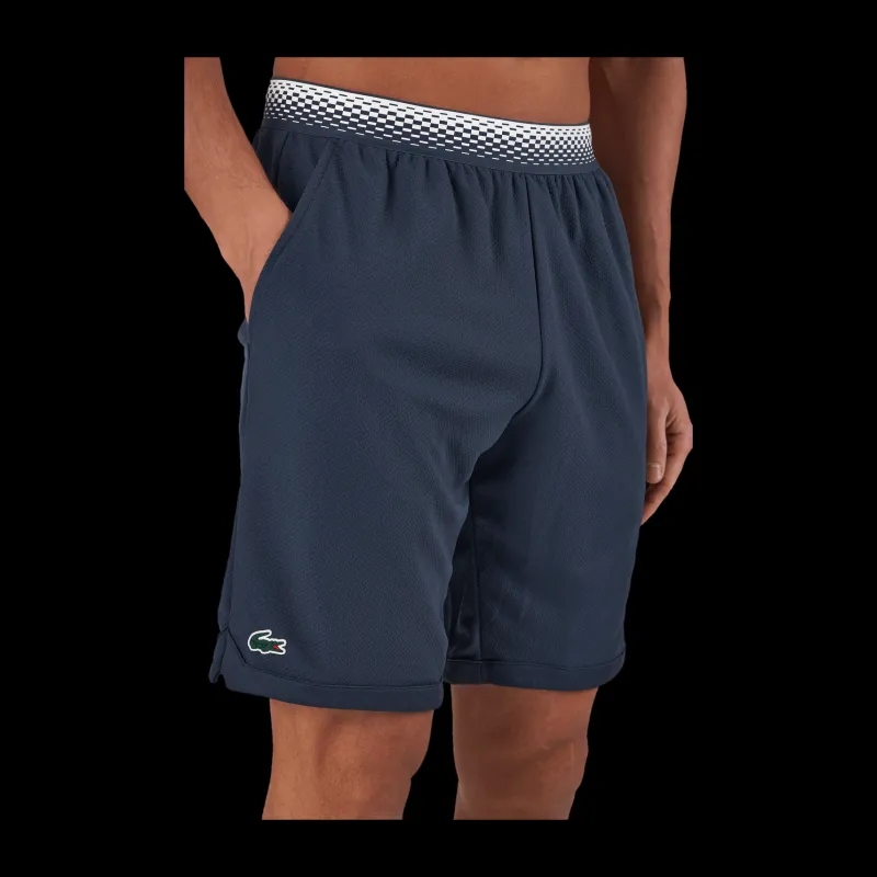 Outlet Lacoste Sport Lacoste Shorts Night Blue Blå