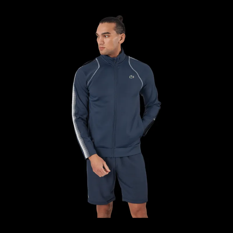 Lacoste Sport Lacoste Sweatshirt Night Blue/white Blå