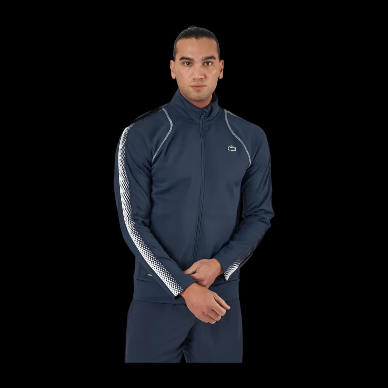 Lacoste Sport Lacoste Sweatshirt Night Blue/white Blå