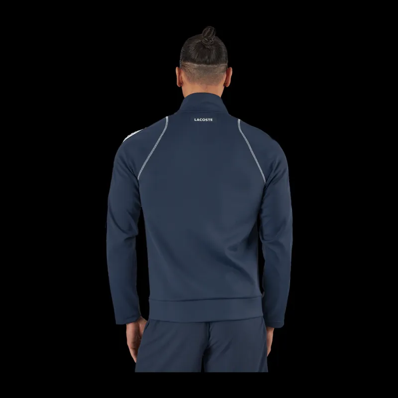 Lacoste Sport Lacoste Sweatshirt Night Blue/white Blå