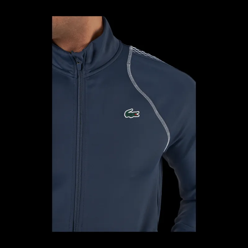 Lacoste Sport Lacoste Sweatshirt Night Blue/white Blå