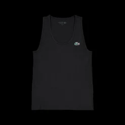 Hot Lacoste Sport Lacoste Tank Tops Black Svart