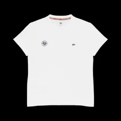 Online Lacoste Sport Lacoste T-shirts White Vit