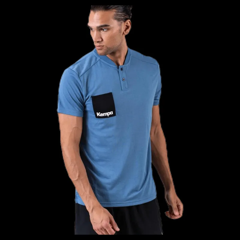 Sale Kempa Laganda Polo Shirt Blue Blå