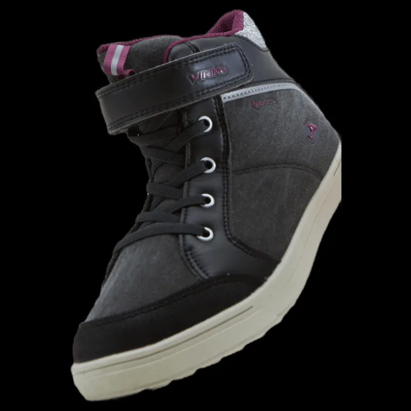 Viking Laila Mid Gtx Black/dark Pink Svart Hot