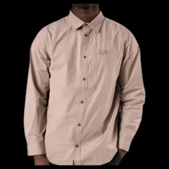 Best Jack Wolfskin Lakeside Roll-Up Shirt Beige