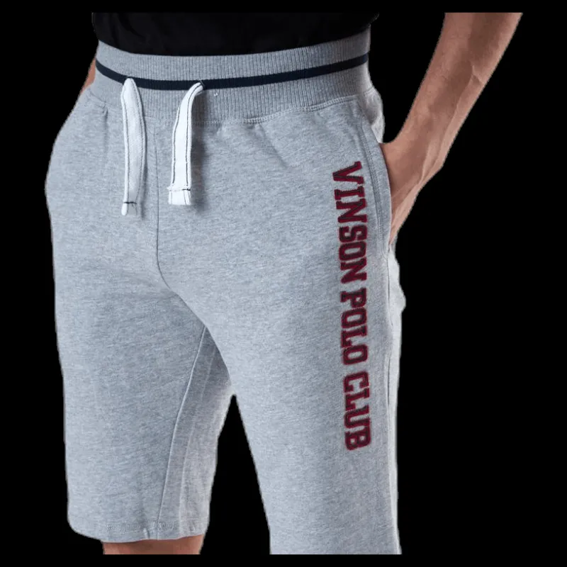 Vinson Polo Club Lamar Shorts Grey Grå Hot