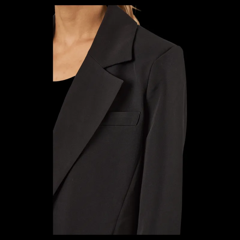 Hot Only Lana-berry Long Sleeve Blazer Black
