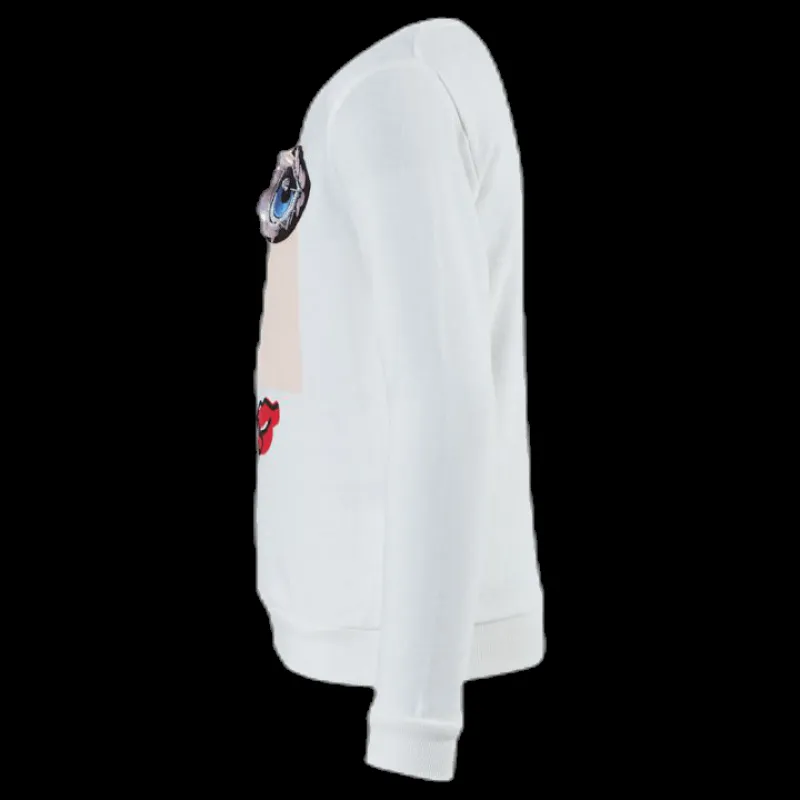Name It Lanka Ls Sweat White Vit Sale