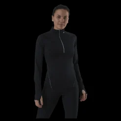 Outlet BLACC Lara LS Sweater Black Svart