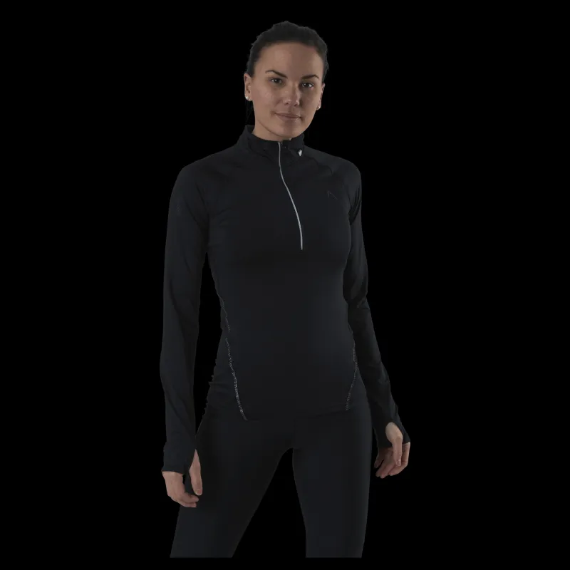 Outlet BLACC Lara LS Sweater Black Svart