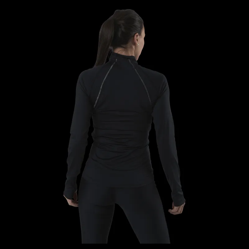 Outlet BLACC Lara LS Sweater Black Svart