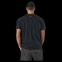 Umbro Large Logo Tee Black Svart Sale