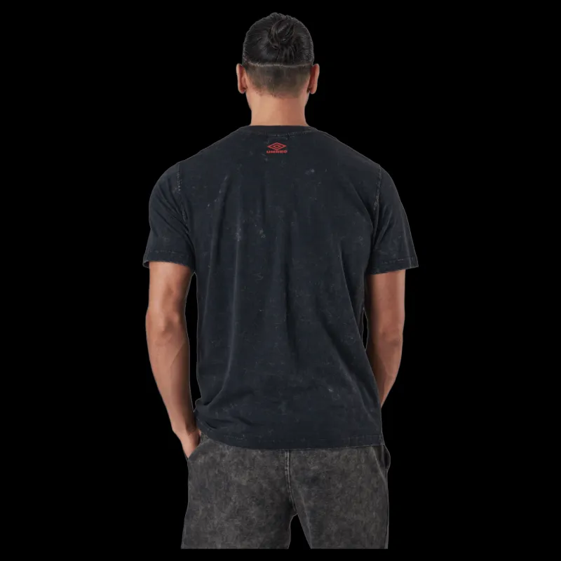 Umbro Large Logo Tee Black Svart Sale
