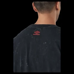 Umbro Large Logo Tee Black Svart Sale