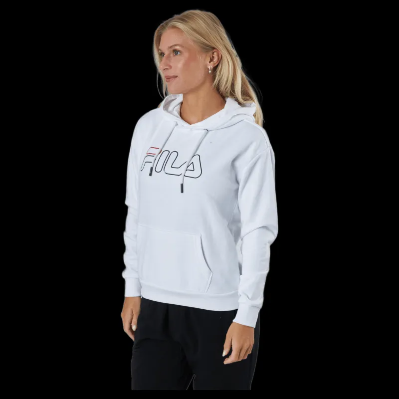 Fila Larkin Hoody Bright White Vit Sale